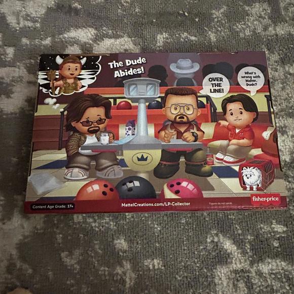 Fisher-Price Little People Big Lebowski Collector Set (NEW) - Picture 4 of 4